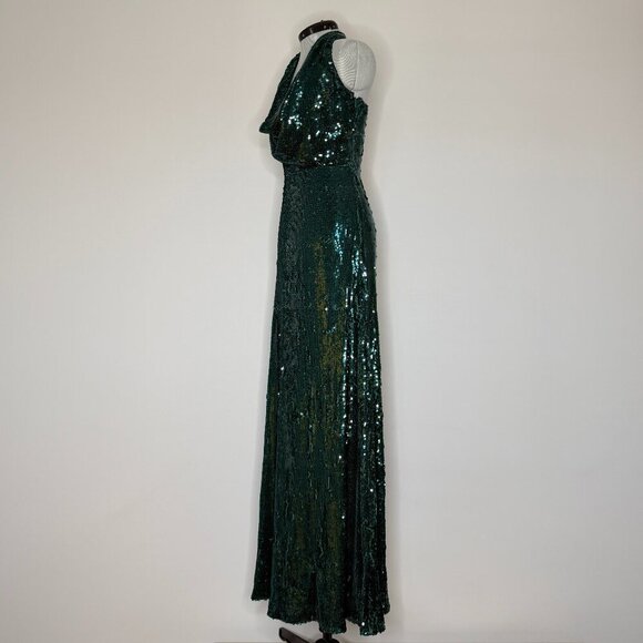 H by Halston Dresses & Skirts - Halston Tova Sequin Cowl Neck Gown